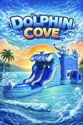 Dolphin Cove Combo Bounce House